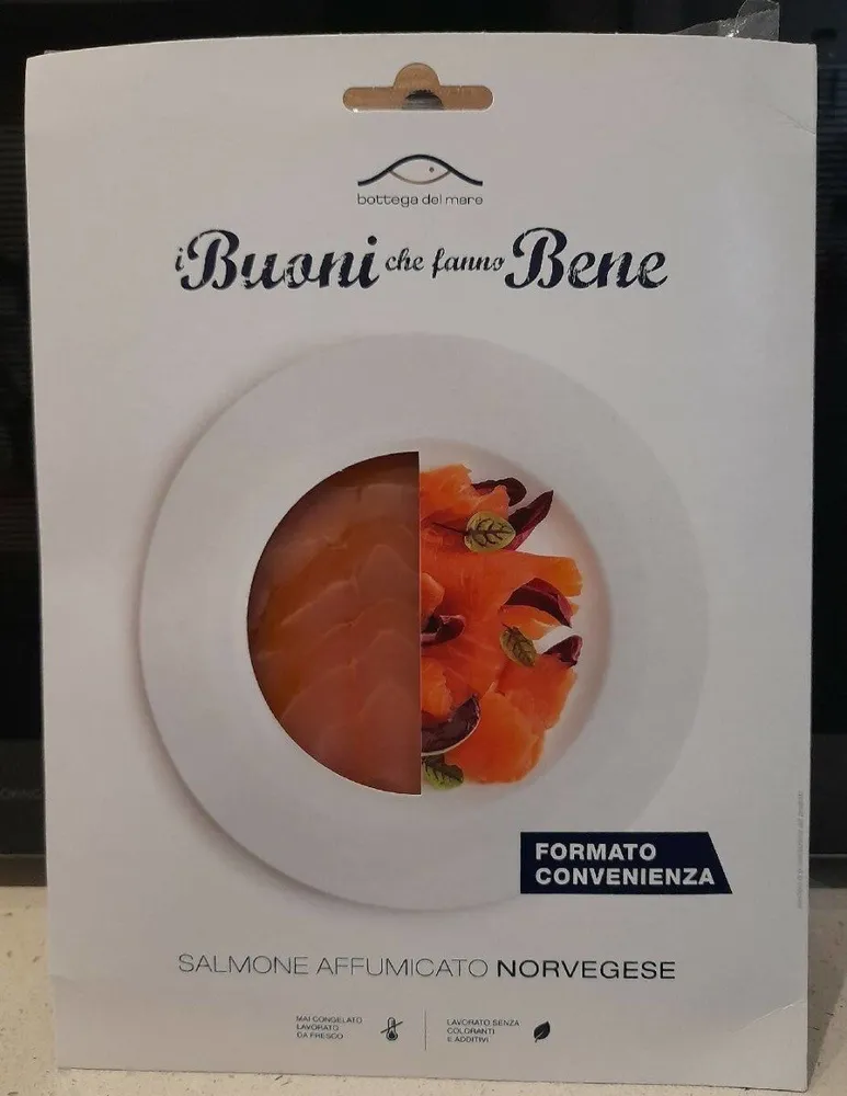Salmone affumicato norvegese