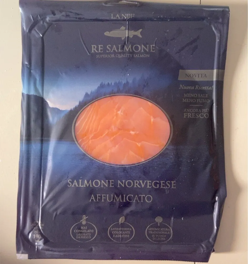 Salmone norvegese affumicato