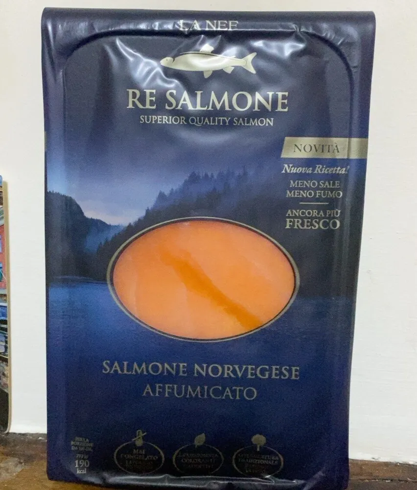 Salmone norvegese affumicato