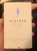 Filetti di tonno bianco
