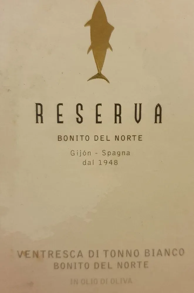 Ventresca di tonno bianco