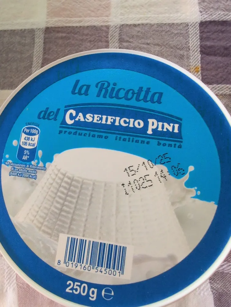Ricotta goccia di rugiada