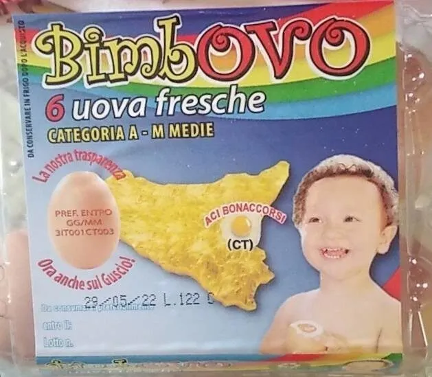 Uova fresche medie