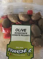 Olive schiacciate piccanti