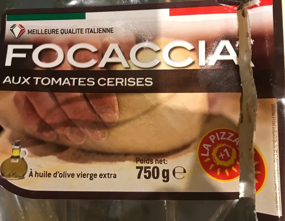 Foccacia aux tomates cerises