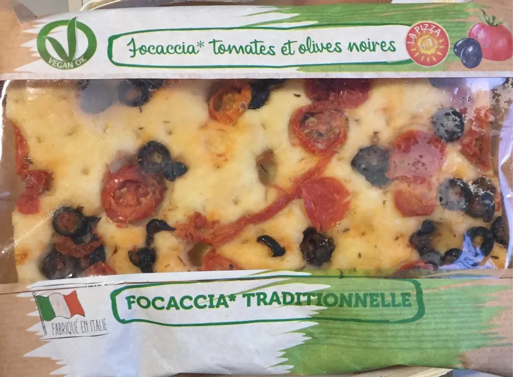 Focaccia traditionnelle
