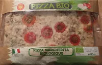 Pizza margherita biologique