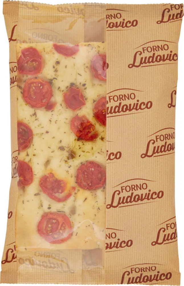 Focaccia tradizionale con pomodorini