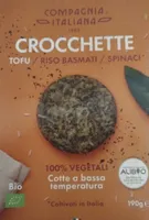 Crocchette tofu / riso basmati / Spinaci
