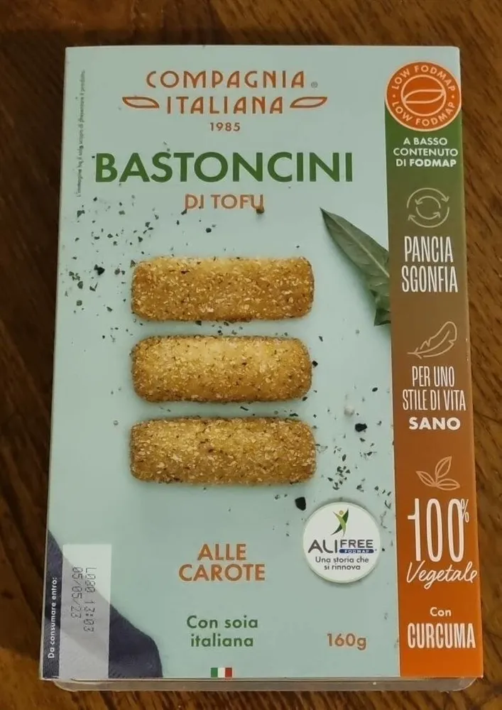 Bastoncini di tofu alle verdure