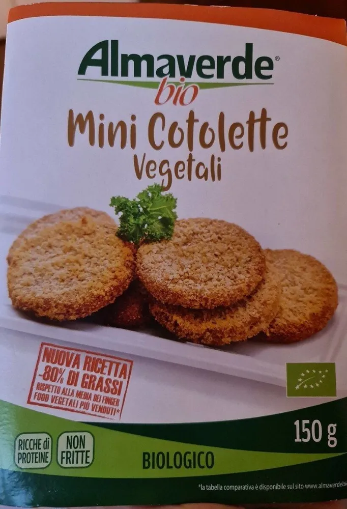 Mini cotolette vegetali