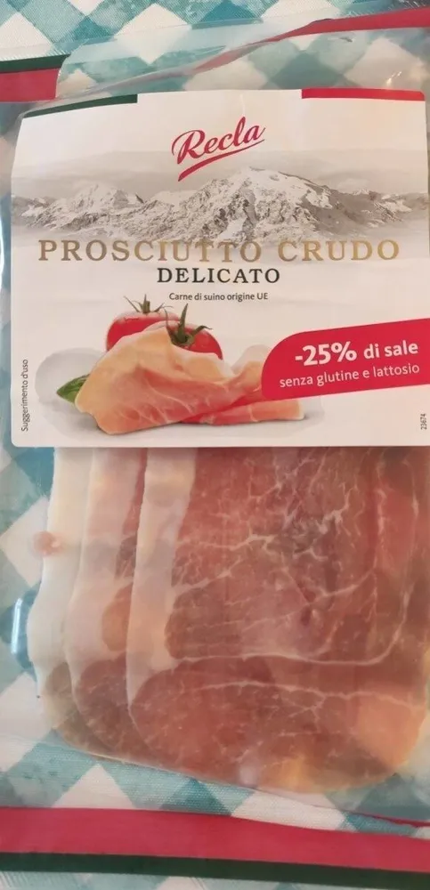 Prosciutto crudo delicato