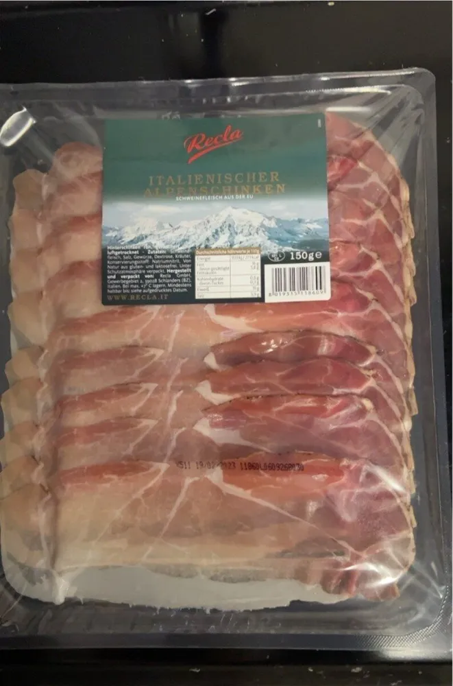 Italienischer Alpenschinken