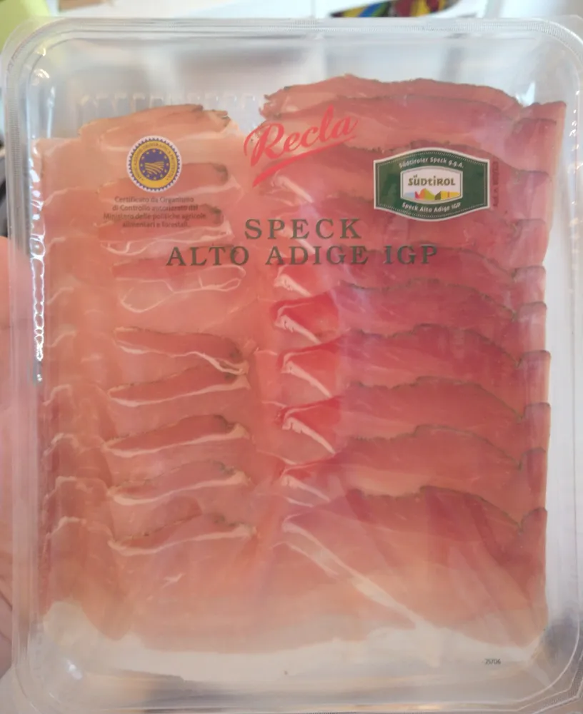 Speck alto Adige I.G.P.
