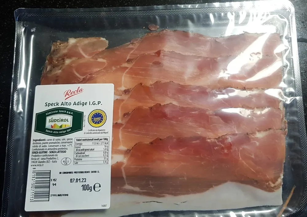 Speck Alto Adige i.g.p