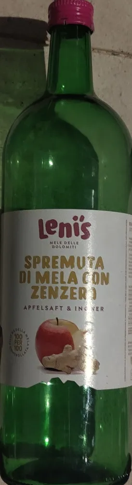 Spremuta di mela con zenzero