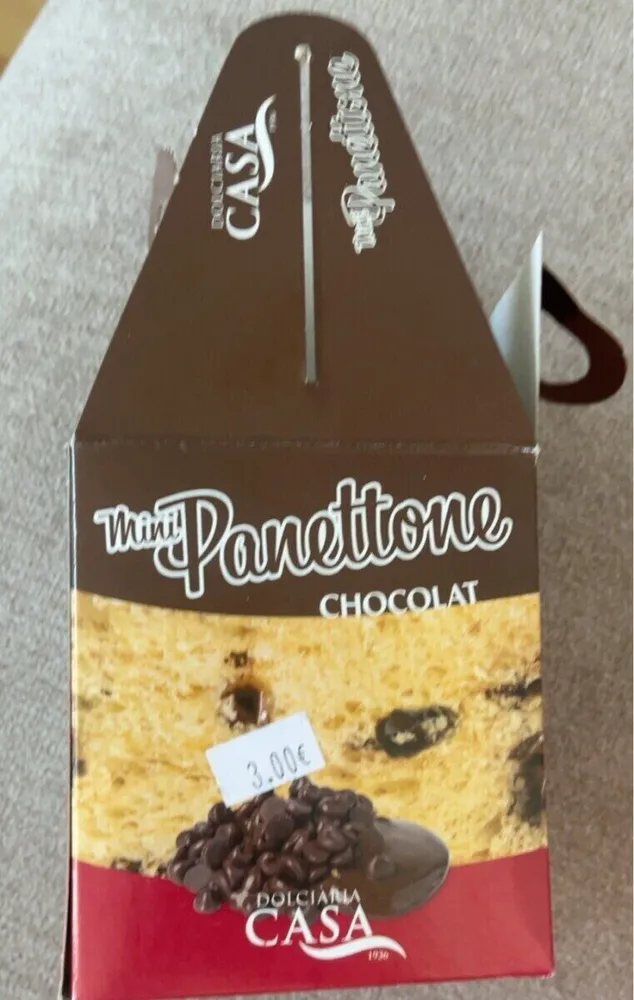 Mini panettone chocolat