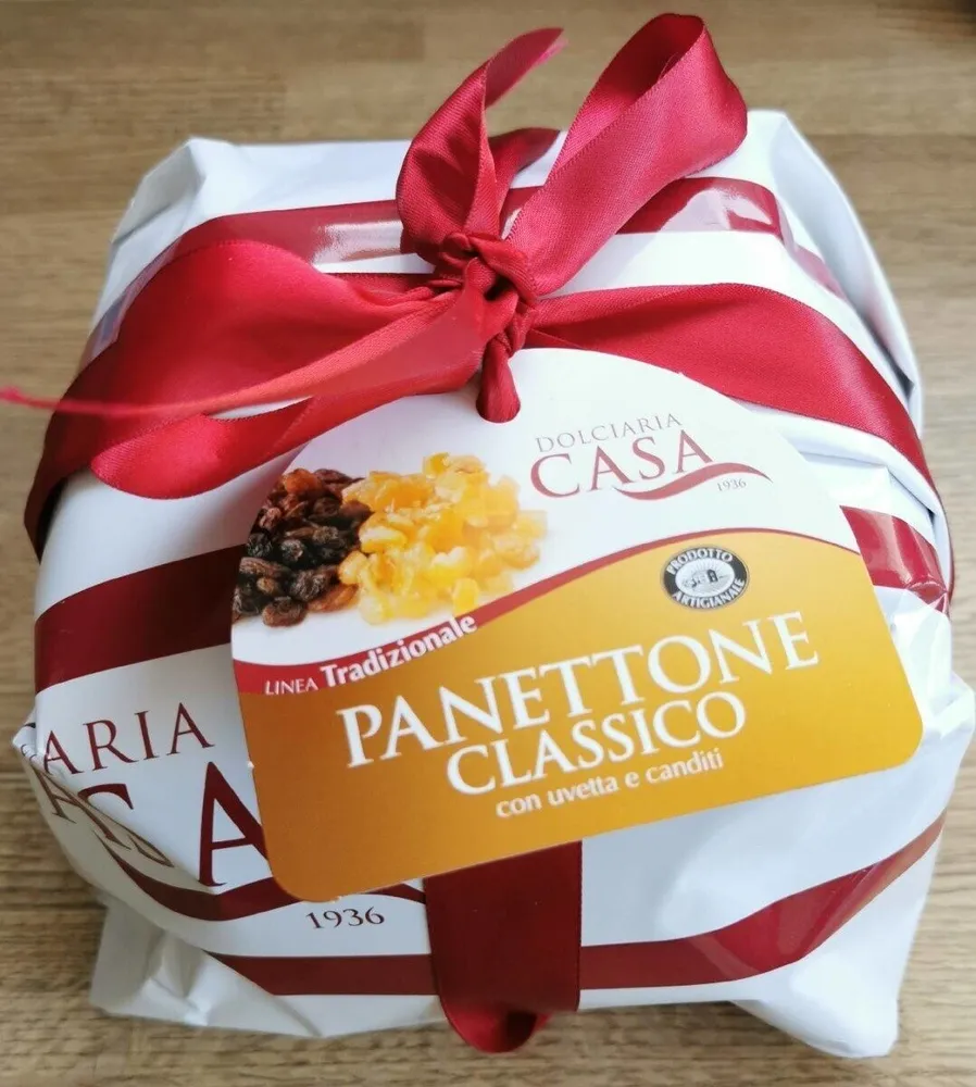 Panettone bas traditionnel