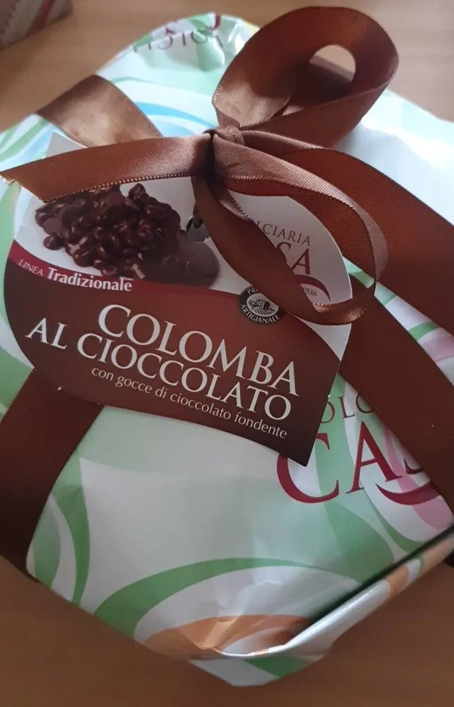 Colombe au chocolat