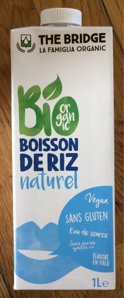 Boisson de riz naturel