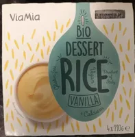 Bio dessert rice vanilla