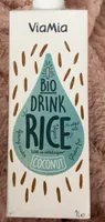 Bio drink rice coconut