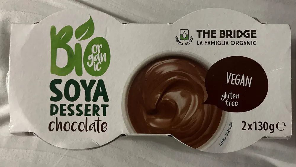 Soya dessert chocolate