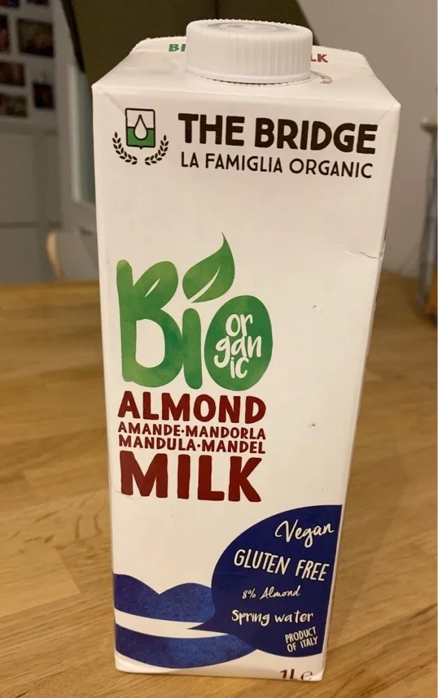 Leche de almendra Bio