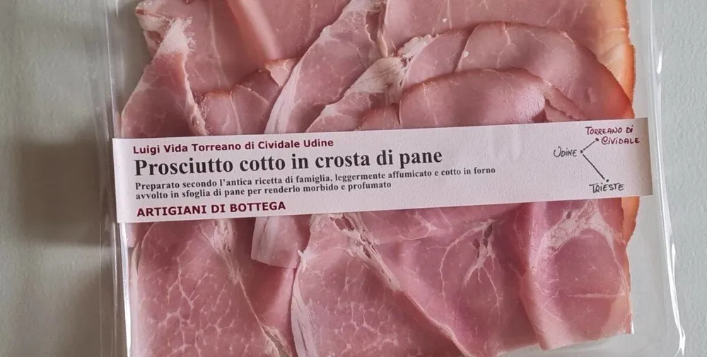Prosciutto cotto in crosta di pane