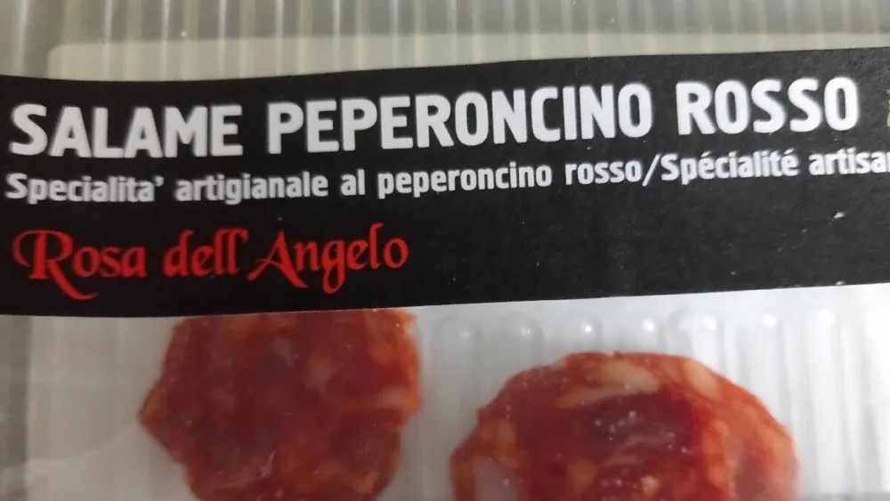 Salami peperoncino rosso