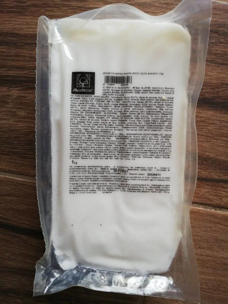 Panetto Pasta Zucc. Elite Bianca 1 kg