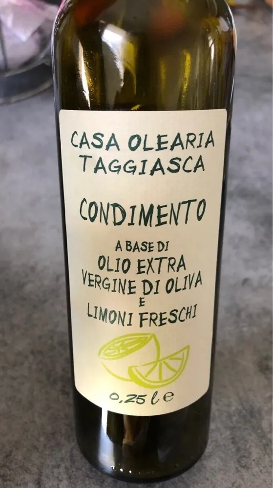 Condimento a base di olio