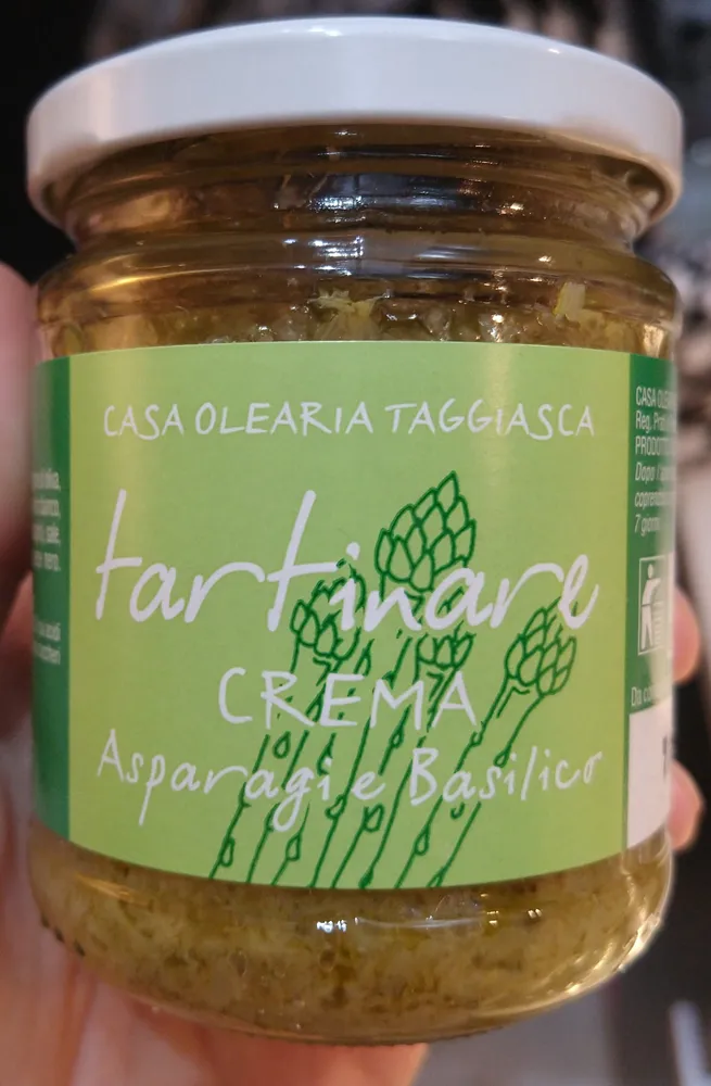 Tartinare crema asparagi e basilico