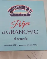 Polpa di granchio al naturale