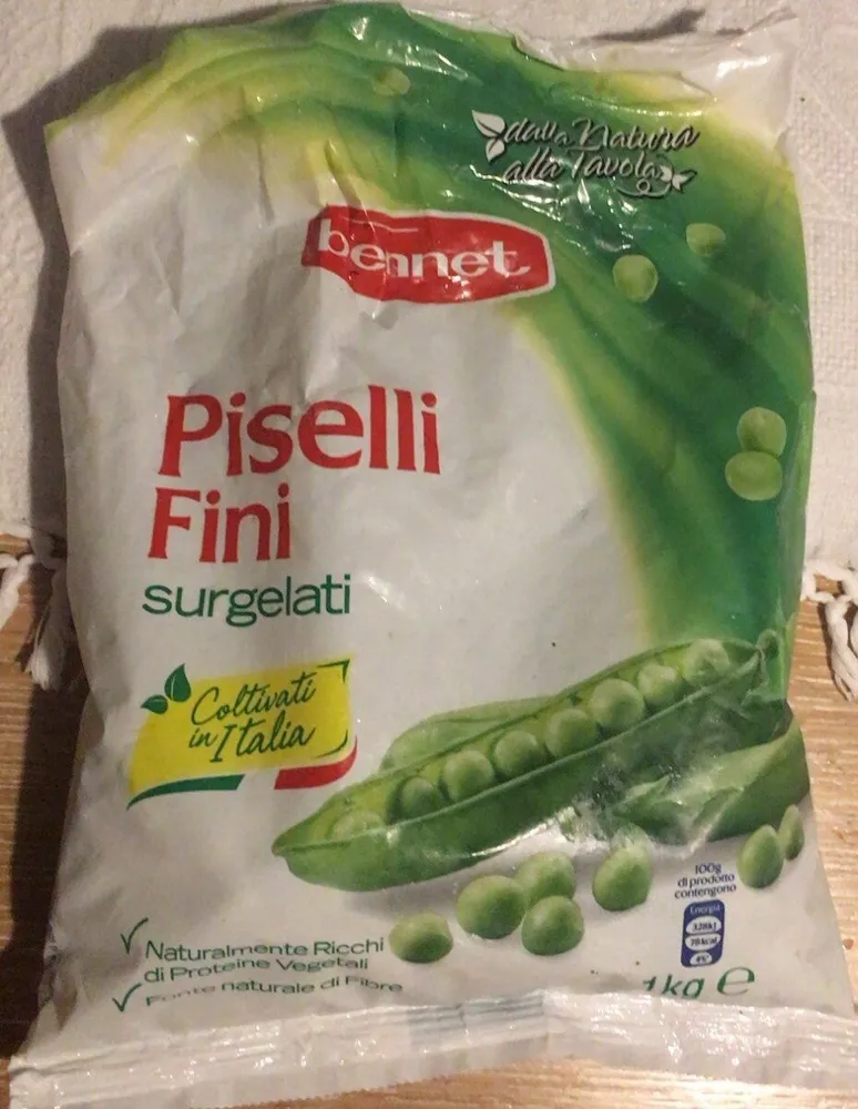 Piselli fini surgelati