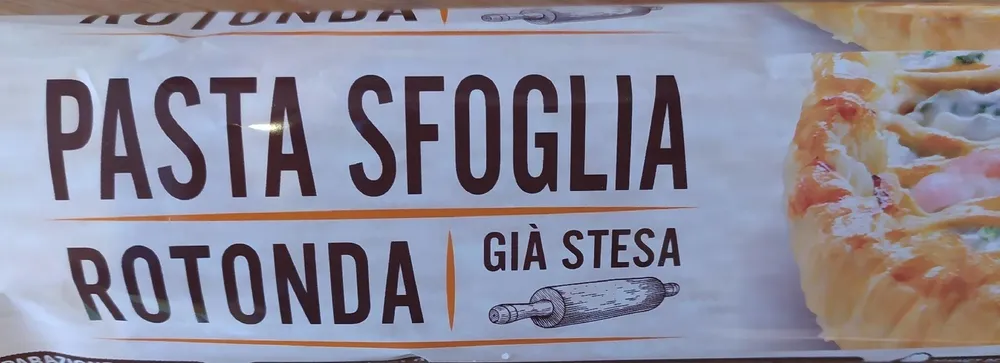 Pasta sfoglia rotonda