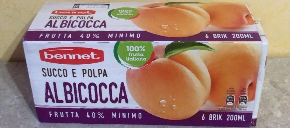 Succo e polpa albicocca