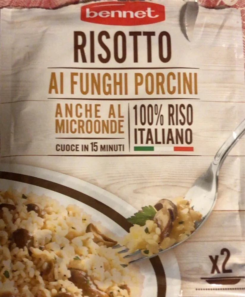 RISOTTO AI FUNGHI PORCINI