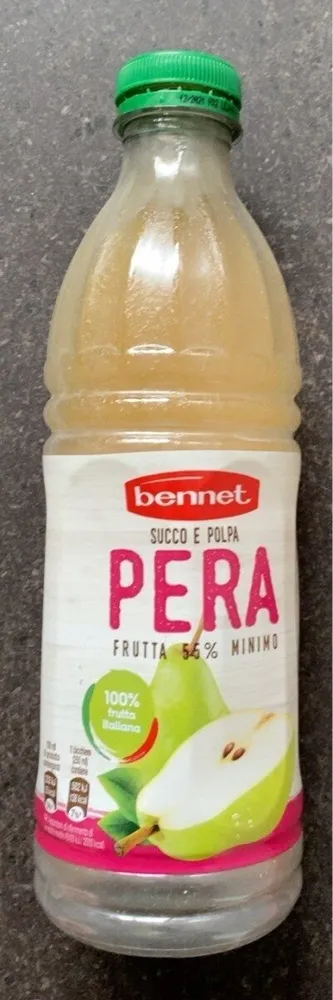 Succo e polpa pera