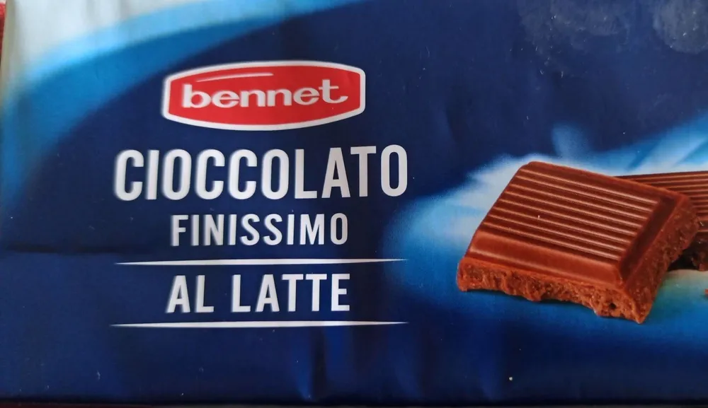 cioccolato finissimo al latte