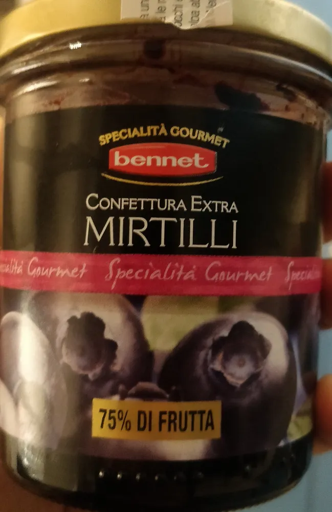 confettura extra mirtilli