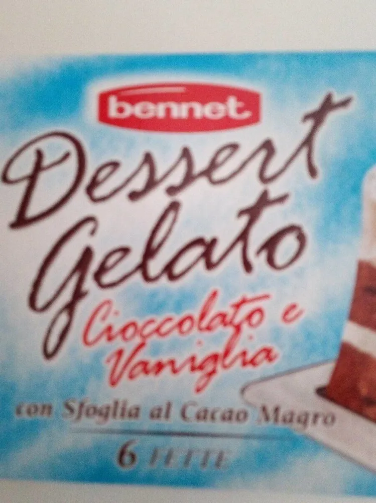 Dessert Gelato