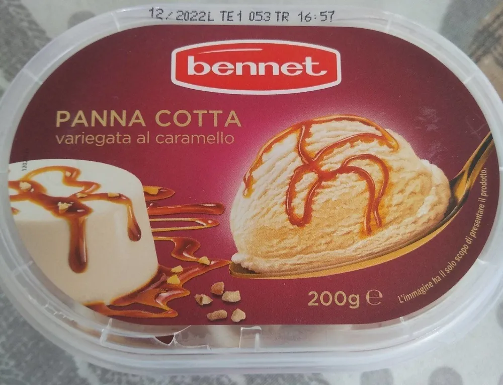Panna cotta variegata al caramello