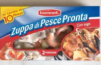 Zuppa di pesce pronta