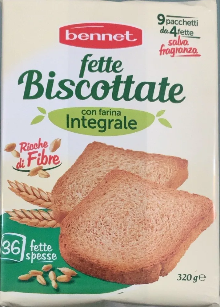 Fette biacottate integrali