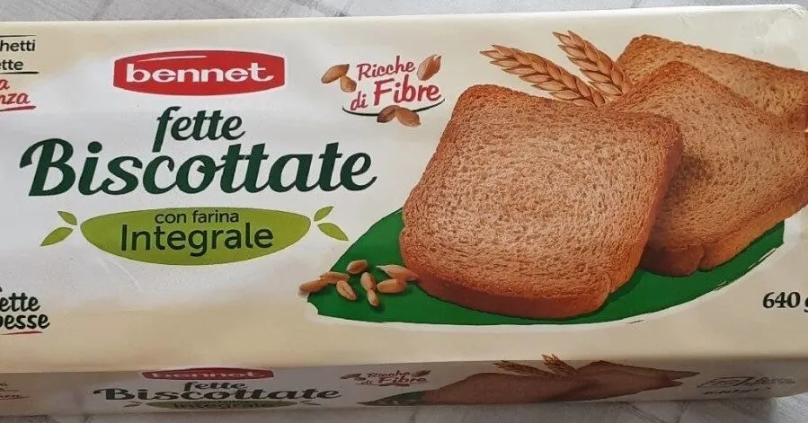 Fette biscottate con farina integrale