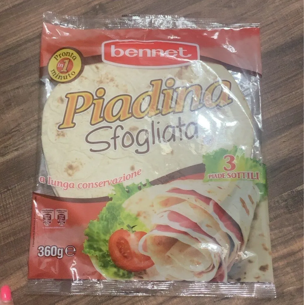 Piadina sfogliata