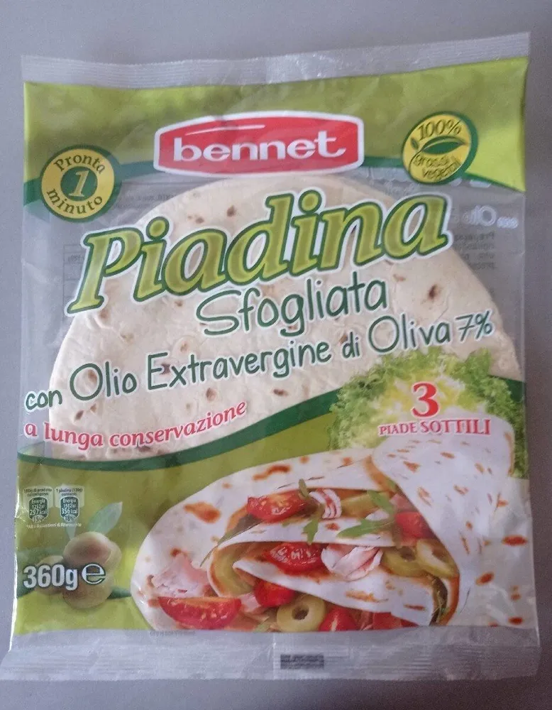 Piadina sfogliata