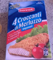 4 croccanti di merluzzo impanati