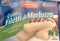Cuore di filetti di merluzzo